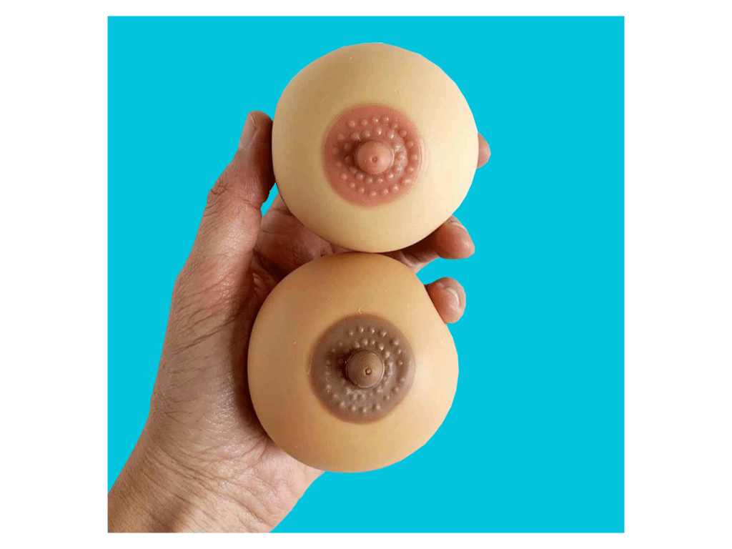 Belly Balls  with Demo Breast  - available in Light or Dark  Hospital Training Products 